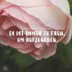 Bis zum Ziel – Sich etwas gutes tun
